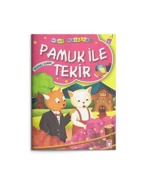 Pamuk ile Tekir - Düzenli Olmak: Mini Masallar 6 ürün görseli 1