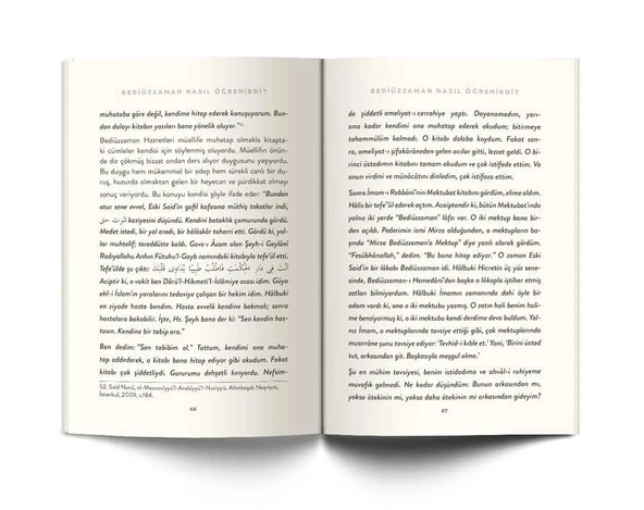 Bediüzzaman Nasıl Öğrenirdi? - Resim 3