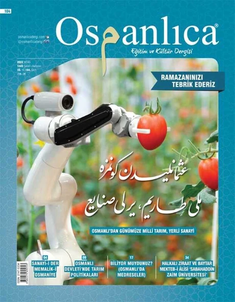 Nisan 2022 Osmanlıca Dergisi ürün görseli 1