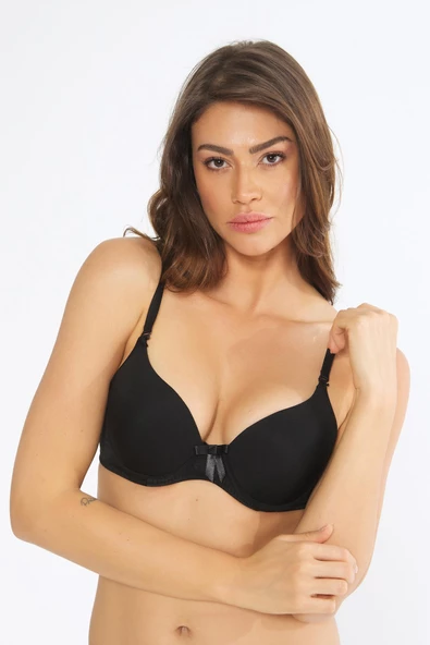 Cansoy 162 Micro Desteksiz Balenli B-Cup Sütyen - Resim 4