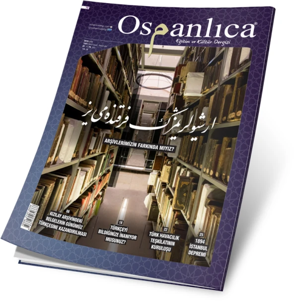 Kasım 2019 Osmanlıca Dergisi ürün görseli 1