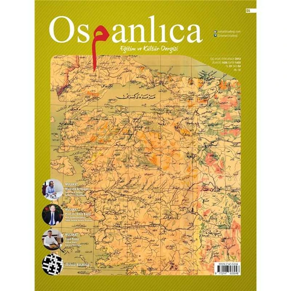Ekim 2013 Osmanlıca Dergisi (Sayı:4) ürün görseli 1