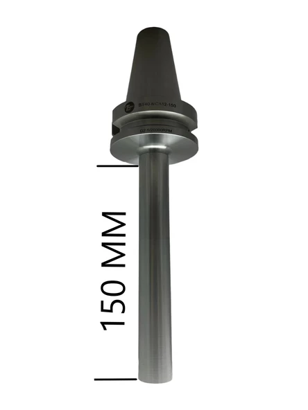BT40 MCA12 - 150 BOY VİDALI TUTUCU M12X150 BOY VİDALI TUTUCU 20.000 devir balans alınmıştır ürün görseli 1