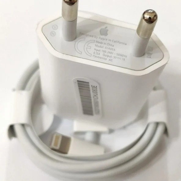 Orjinal Apple iPad mini USB 5W Şarj Cihaz MD813ZM-A + MD818ZM-A Kablo Dahil APLEE5WK00143 ürün görseli 1