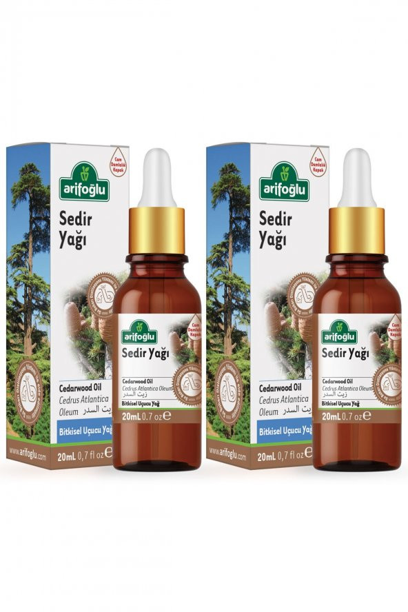 Arifoğlu Sedir Yağı 20ml 2 Li Set ürün görseli 1