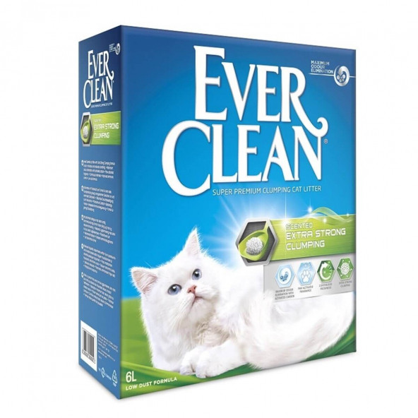 Ever Clean Extra Strength Scented Kokulu Doğal Kedi Kumu 10 Litre ürün görseli 1