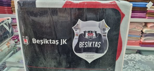 Beşiktaş 1903 Logo Lisanslı Yeni Sezon Tek Kişilik Battaniye ürün görseli 1