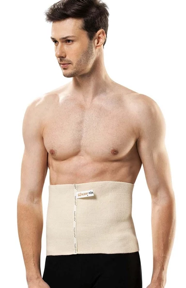 Dode Flora Şalcı Unisex Antibakteriyel Konforlu Triko Bel Korse (769) ürün görseli 1