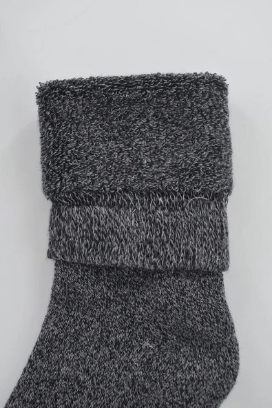 Cool Socks Kadın Termal Ektra Kalın Havlu Çorap - Resim 12