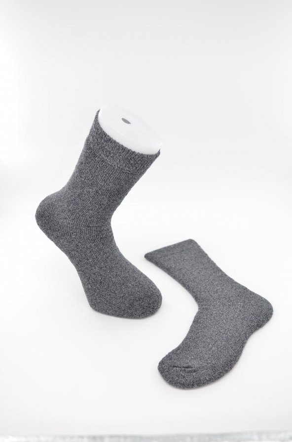 Cool Socks Kadın Termal Ektra Kalın Havlu Çorap - Resim 10