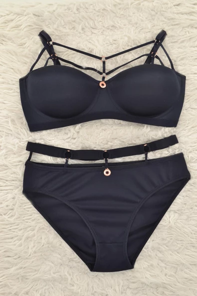 Le Jardin 5045-B Desteksiz-Balenli Basic Cup Sütyen - Resim 4