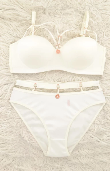 Le Jardin 5045-B Desteksiz-Balenli Basic Cup Sütyen - Resim 5