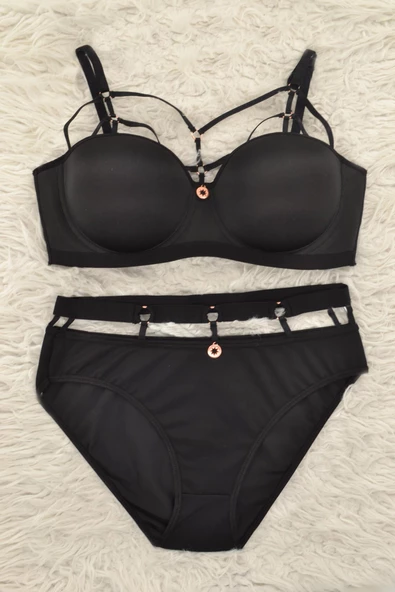 Le Jardin 5045-B Desteksiz-Balenli Basic Cup Sütyen - Resim 3