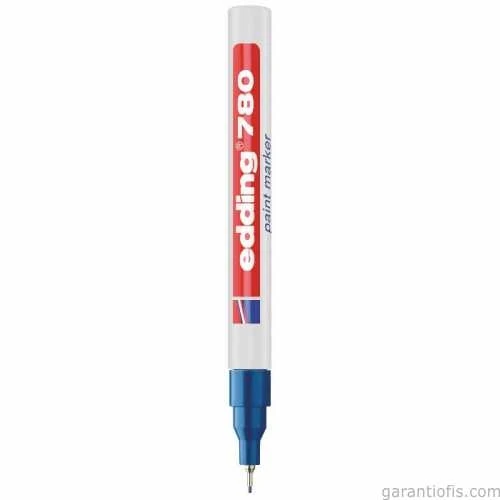 Edding 780 Tam Örtücü Mavi Boya Kalemi (Paint Marker) ürün görseli 1