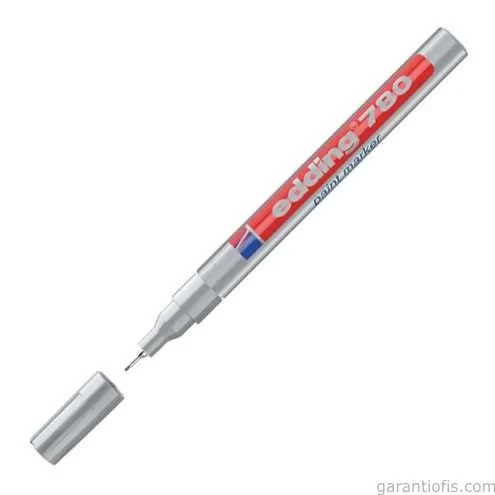 Edding 780 Tam Örtücü Gümüş Boya Kalemi (Paint Marker) ürün görseli 1