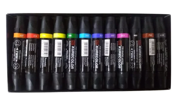 Zig Kurecolor KC 1100 705 Twin Profesyonel Grafik Kalemi (1 adet) ürün görseli 1