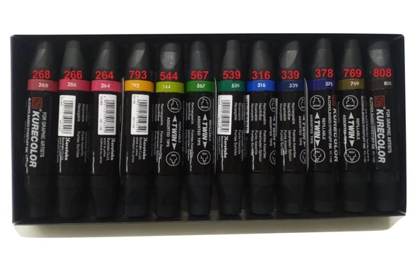 Zig Kurecolor KC 1100 378 Twin Profesyonel Grafik Kalemi (1 adet) ürün görseli 1