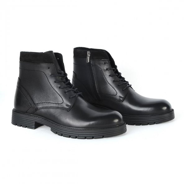 Pierre Cardin 77658 Siyah %100 Deri Erkek Bot ürün görseli 1