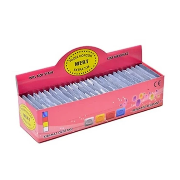 Mert Corcor Sarı Çizgi Taşı 25 Adet (551603995) ürün görseli 1