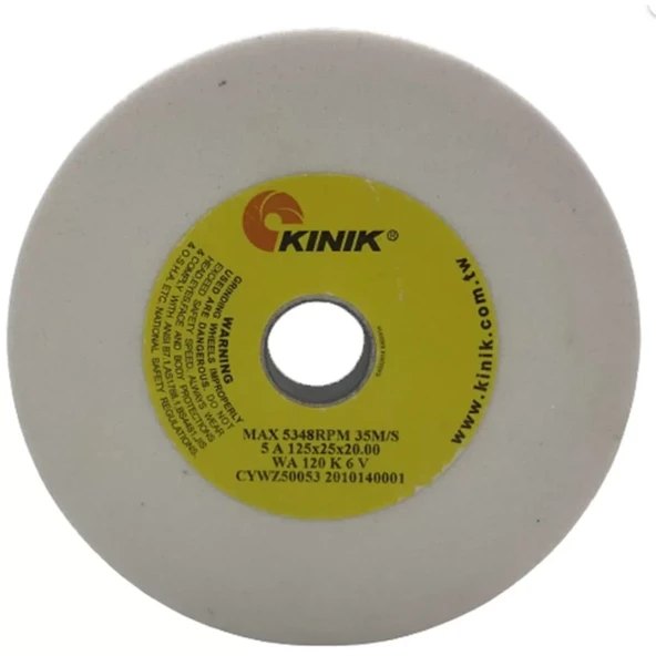 Kınık Hızar Makinesi Içi Çukur Bileme(Zımpara) Taşı 125X25X20-70X ürün görseli 1