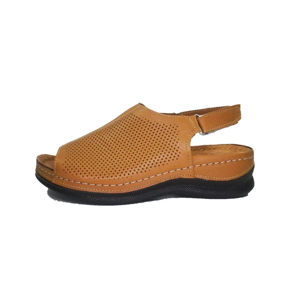 Janestt Kadın Deri Sandalet 236-02-101 - Resim 8