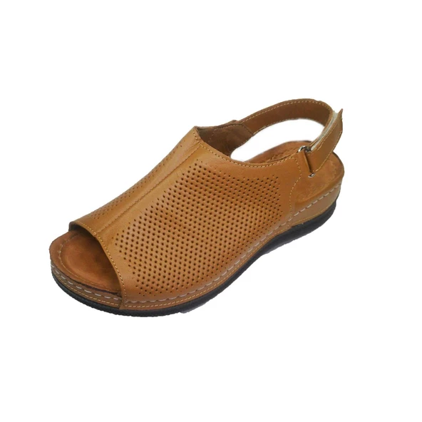 Janestt Kadın Deri Sandalet 236-02-101 - Resim 6