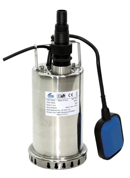 Rainpump Csp 400S Temiz Su Drenaj Paslanmaz Dalgıç Pompa ürün görseli 1