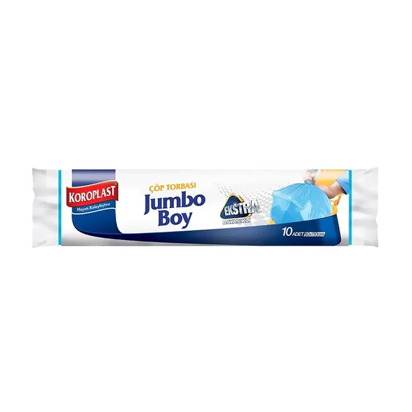 KOROPLAST EXTRA GÜÇLÜ JUMBO ÇÖP TORBASI 80x110cm MAVİ ürün görseli 1