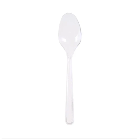 Plastik Sup Kaşık Şeffaf ( 6000 Adet ) ürün görseli 1