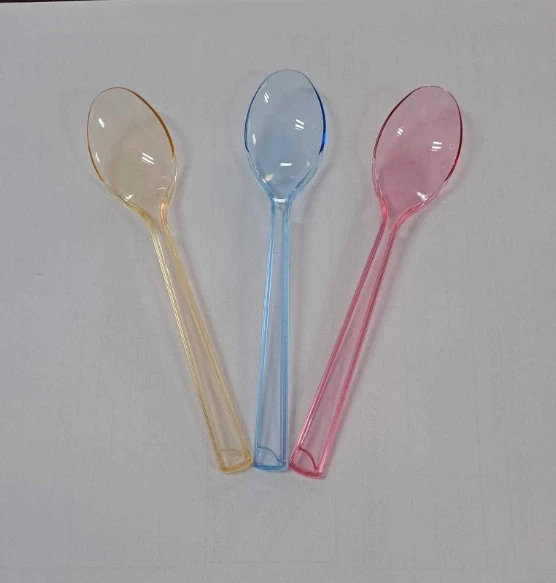 Plastik Dondurma Kaşığı Renkli ( 1000 Adet ) ürün görseli 1