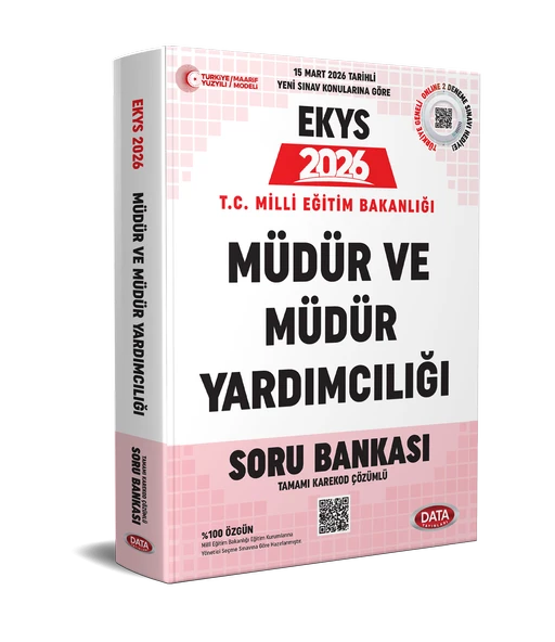 Data 2026 MEB EKYS Müdür ve Yardımcılığı Soru Bankası Data Yayınları ürün görseli 1