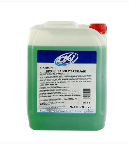OXY Bulaşık Deterjanı 5 Kg (4 Adet) ürün görseli 1