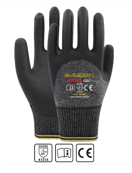 B-Flex134 Köpük Kaplamalı Nitril İş Eldiveni ( 1 Çift ) ürün görseli 1