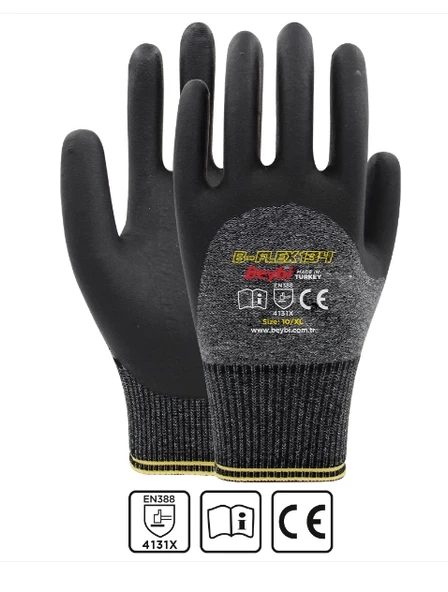 B-Flex134 Köpük Kaplamalı Nitril İş Eldiveni ( 24 Çift ) ürün görseli 1