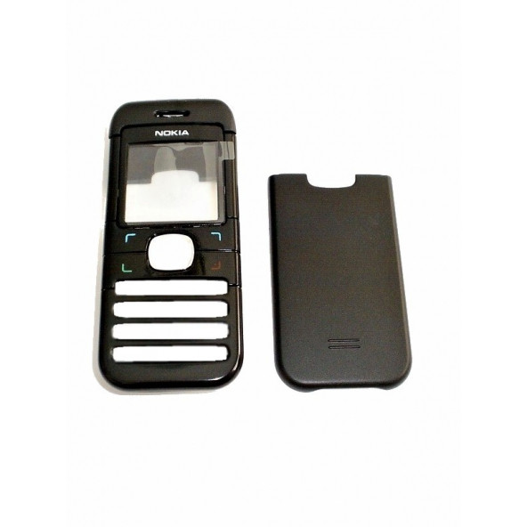 Nokia 6030 Kapak Nokia 6030 uyumlu Siyah ön Kapak Arka Kapak Tuş Takımsız ürün görseli 1
