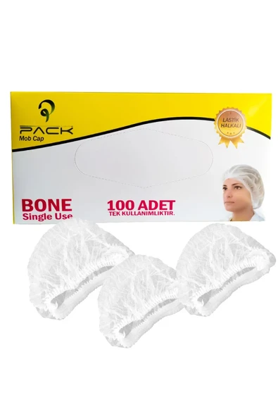 Kutulu BONE Tek Kullanımlık Lastik Halkalı 100 Adet ürün görseli 1
