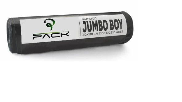 Endüstriye Jumbo Boy 400gr. Çöp Torbası 80x 110 10 adet ürün görseli 1