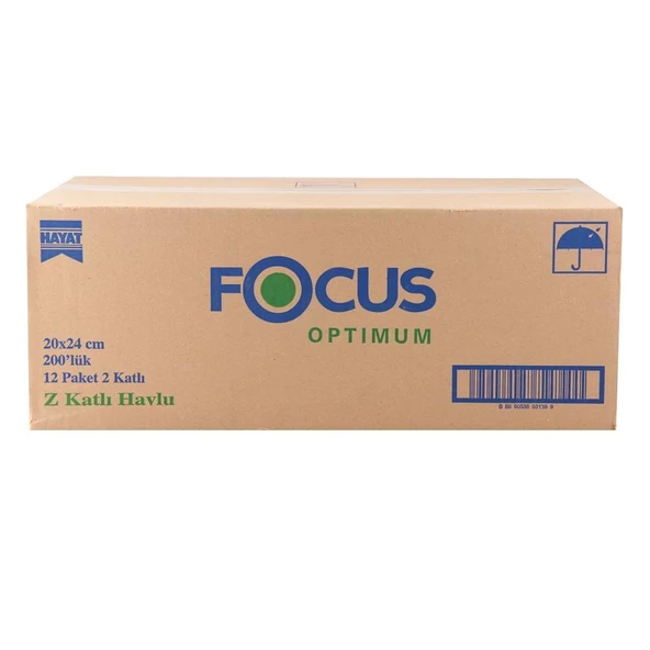 Focus Optimum Z Dispanser Kağıt Havlu 200 - Resim 2