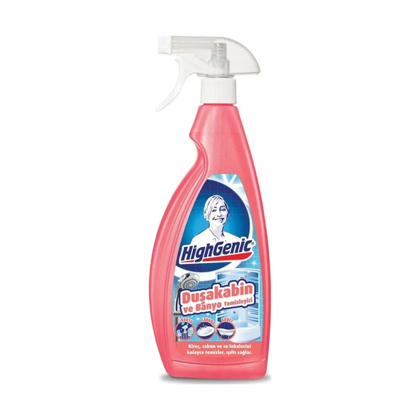 Highgenic Duşakabin Ve Banyo Temizleyici 750 Ml ürün görseli 1