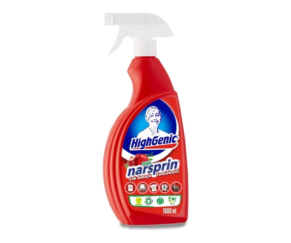 Highgenic NARSPRİN COK AMAÇLI TEMİZLEYİCİ 750 ML ürün görseli 1