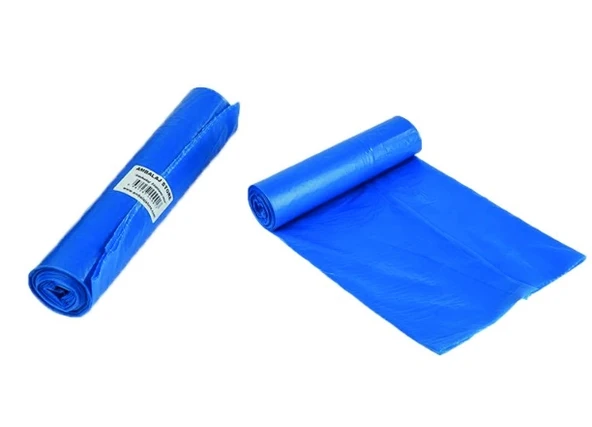 Endüstriyel Çöp Poşeti Jumbo Boy Mavi 400G 20 Rulo ürün görseli 1