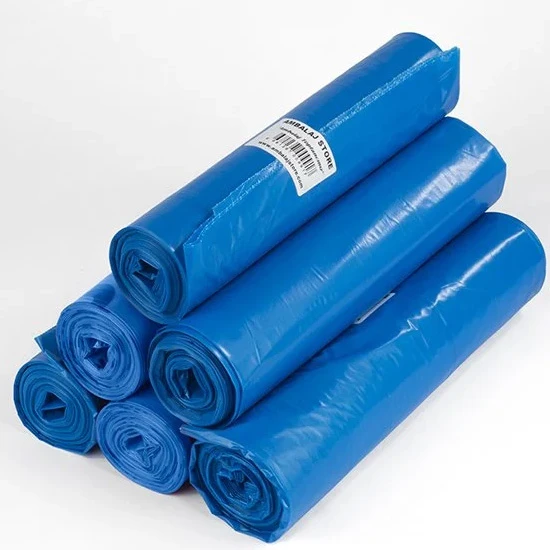 Endüstriyel Çöp Poşeti Jumbo Boy Mavi 300G 10 Adet ürün görseli 1