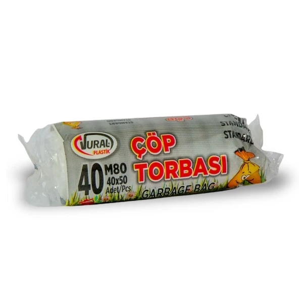 Çöp Poşeti Mini Boy 40 Adet ( 43x47 cm ) ürün görseli 1