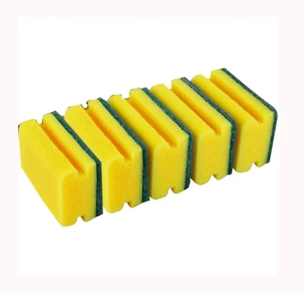 Oluklu Bulaşık Süngeri ( 5'li 50 Paket ) ürün görseli 1