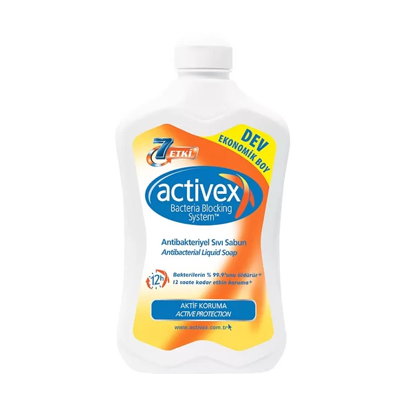 ACTİVEX AKTİF KORUMA SIVI SABUN 1500ml ürün görseli 1