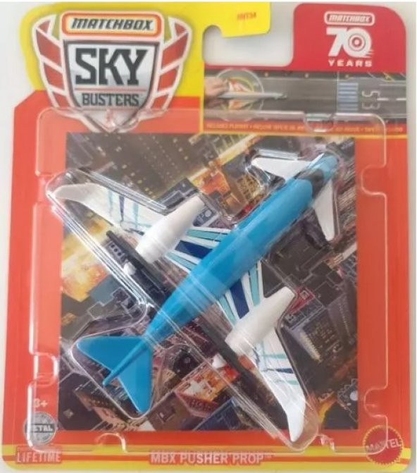 Mattel Matchbox Sky Busters MBX Pusher Prop - HLJ00 ürün görseli 1