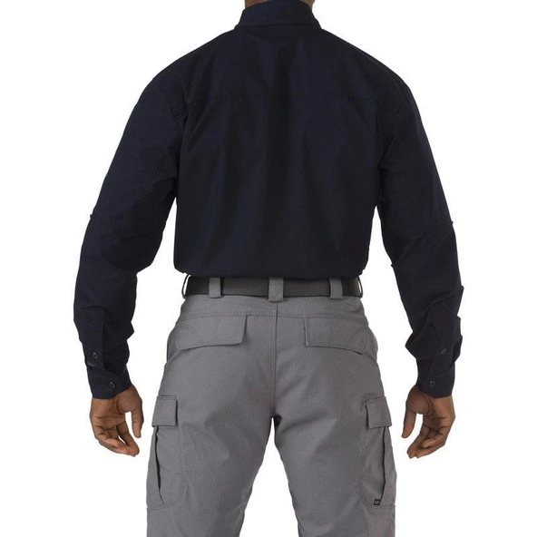 5.11 STRYKE SHIRT LACIVERT GOMLEK - Resim 3