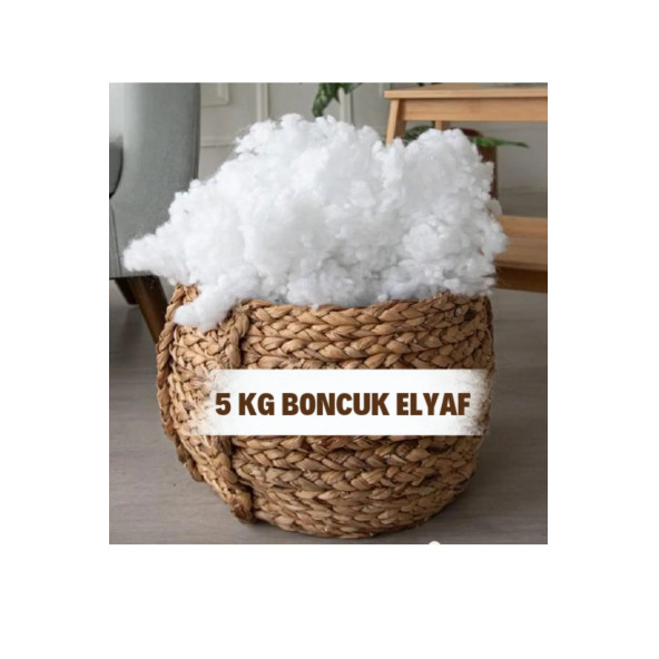 5 kg Boncuk Elyaf Amigurumi Yastık Minder Dolgusu ürün görseli 1