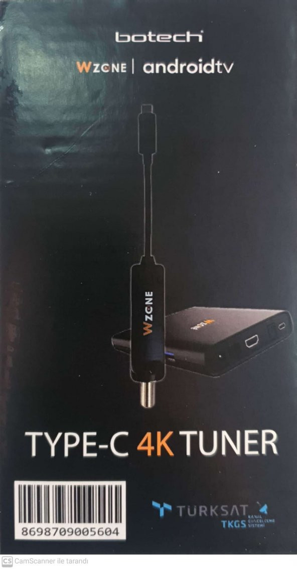 Botech Wzone 4k Android Kutu Için Tuner Uydu Alıcısı - Resim 2