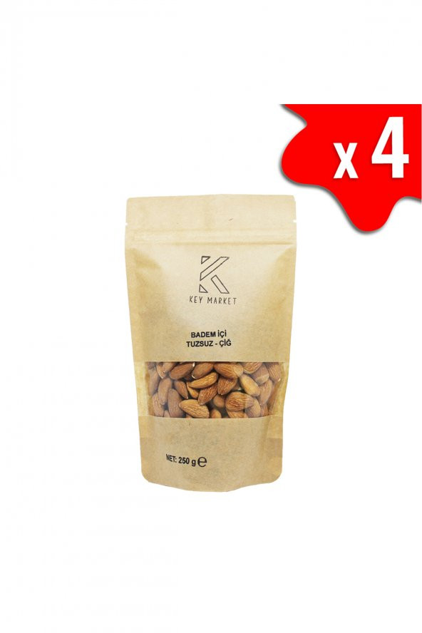 Key Market Doğal Çiğ Badem İçi 1 KG ürün görseli 1